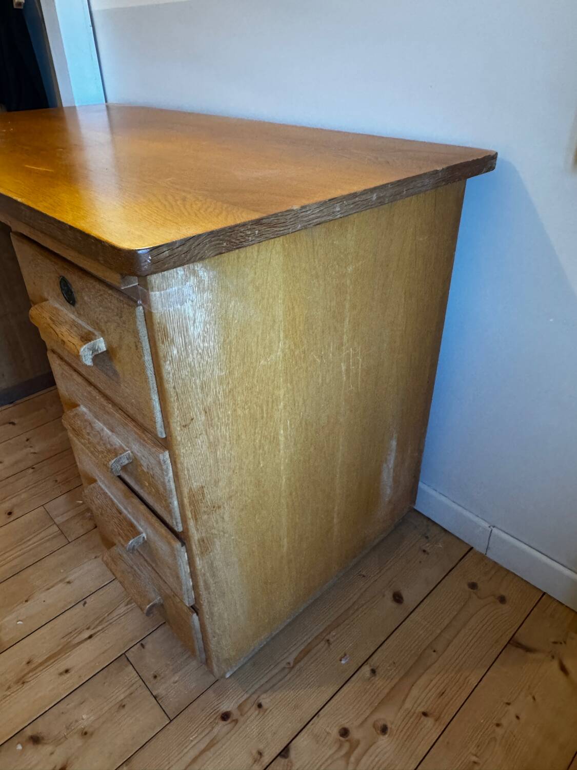 Bureau bois massif