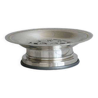Coquillor silver-plated butter dish