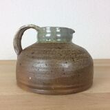 Half-sphere sandstone pitcher