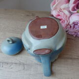 Théière japonaise chouette hibou en grès vintage