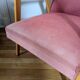 Fauteuil scandinave pieds compas