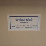 Miroir scandinave "Mod 220", Johansfors Spegelfabrik, Suède, 1960, 101cm x 48cm