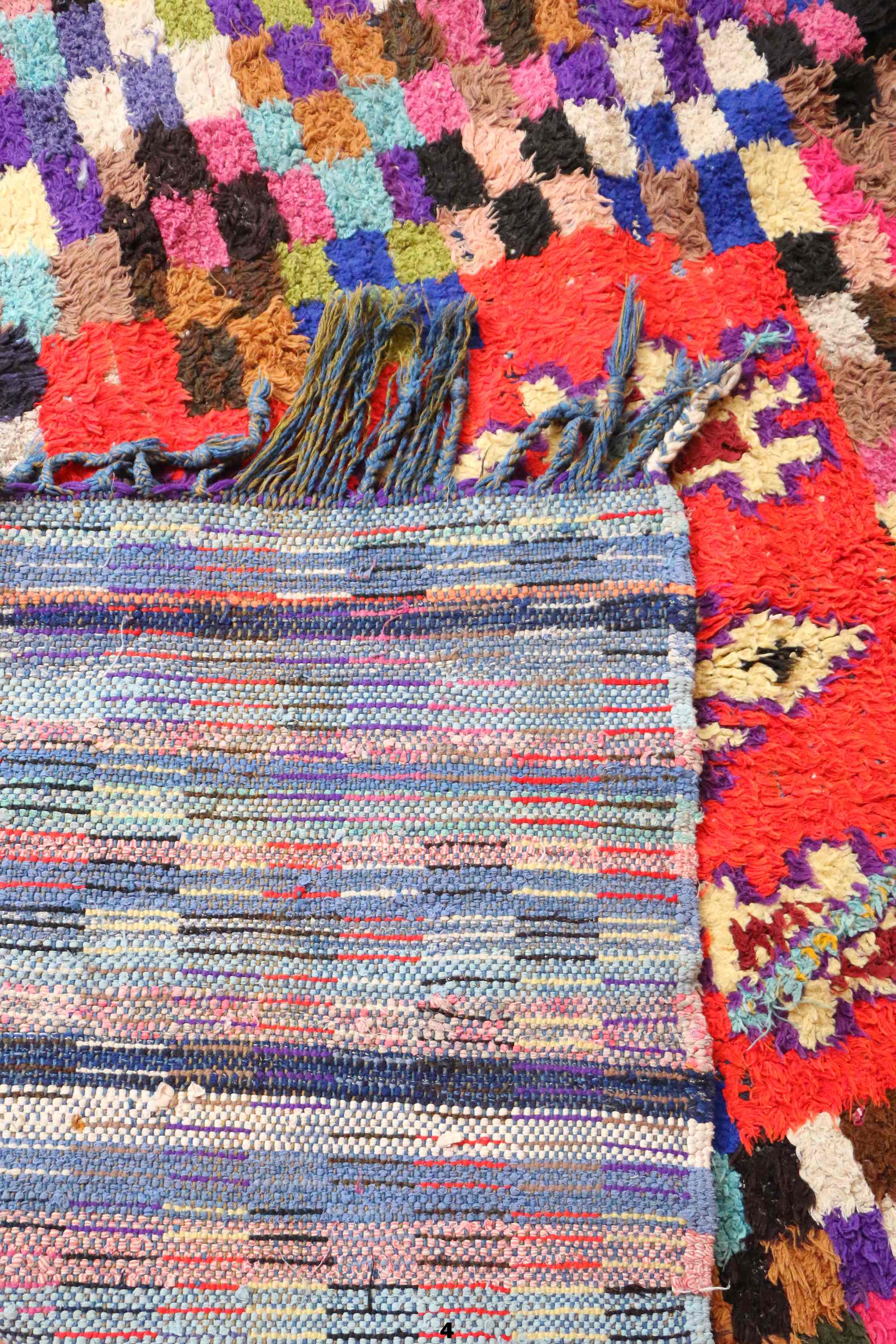Tapis coloré marocain - 122 x 212 cm
