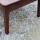 Oak farmhouse coffee table 1 drawer nineteenth century feet bobbins