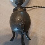 Lamp in etain