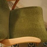 Scandinavian Wing Chair 50s 60s