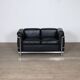 Canapé 2 places vintage Cassina LC2 par Charlotte Perriand et Le Corbusier