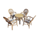 Wicker garden lounge