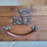 Old wooden trunk