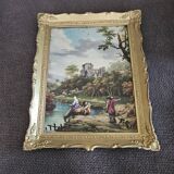 Pretty little animated landscape painting