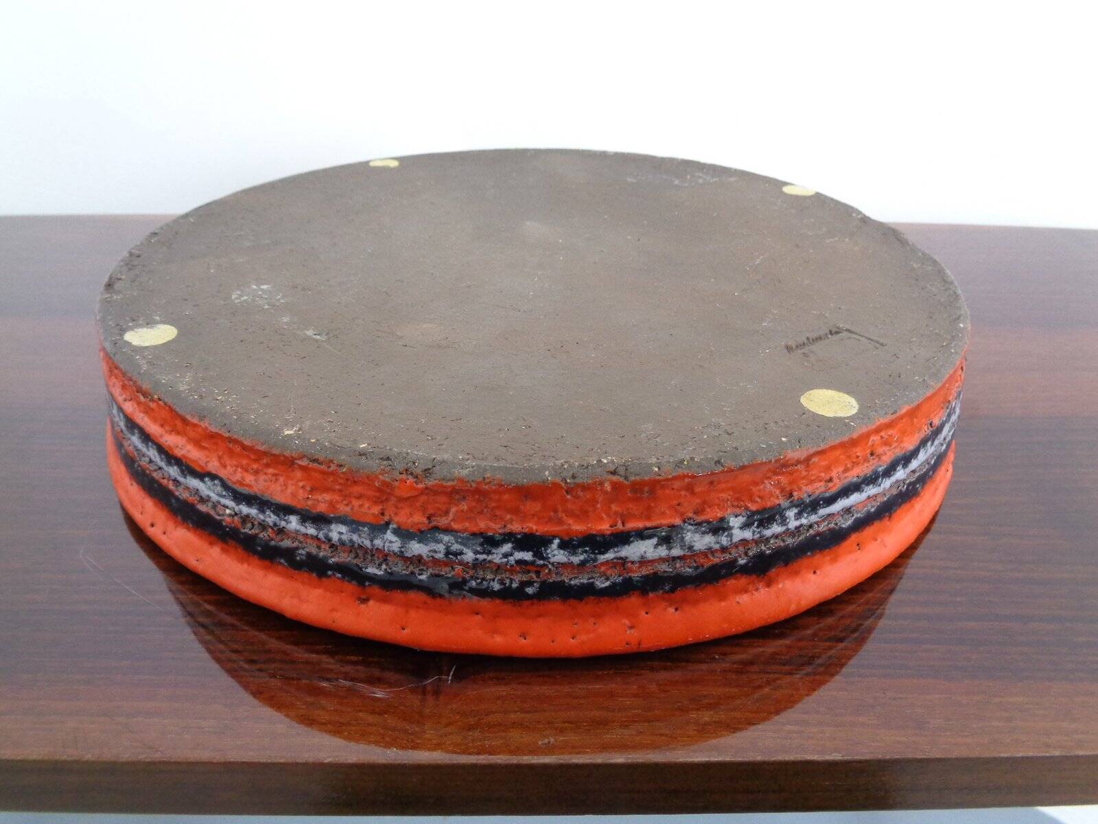 Fat Lava Ceramic Bowl, 1970s