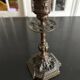 Bougeoir en bronze 19ème siècle