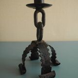 brutalist chandelier vintage decor brutalist candlestick