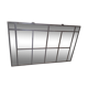 Industrial glass mirror