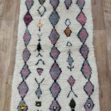 Handmade Moroccan Berber rug 152 X 93 CM