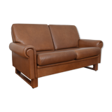 Mid-Century Danish Leather Sofa, 1960s