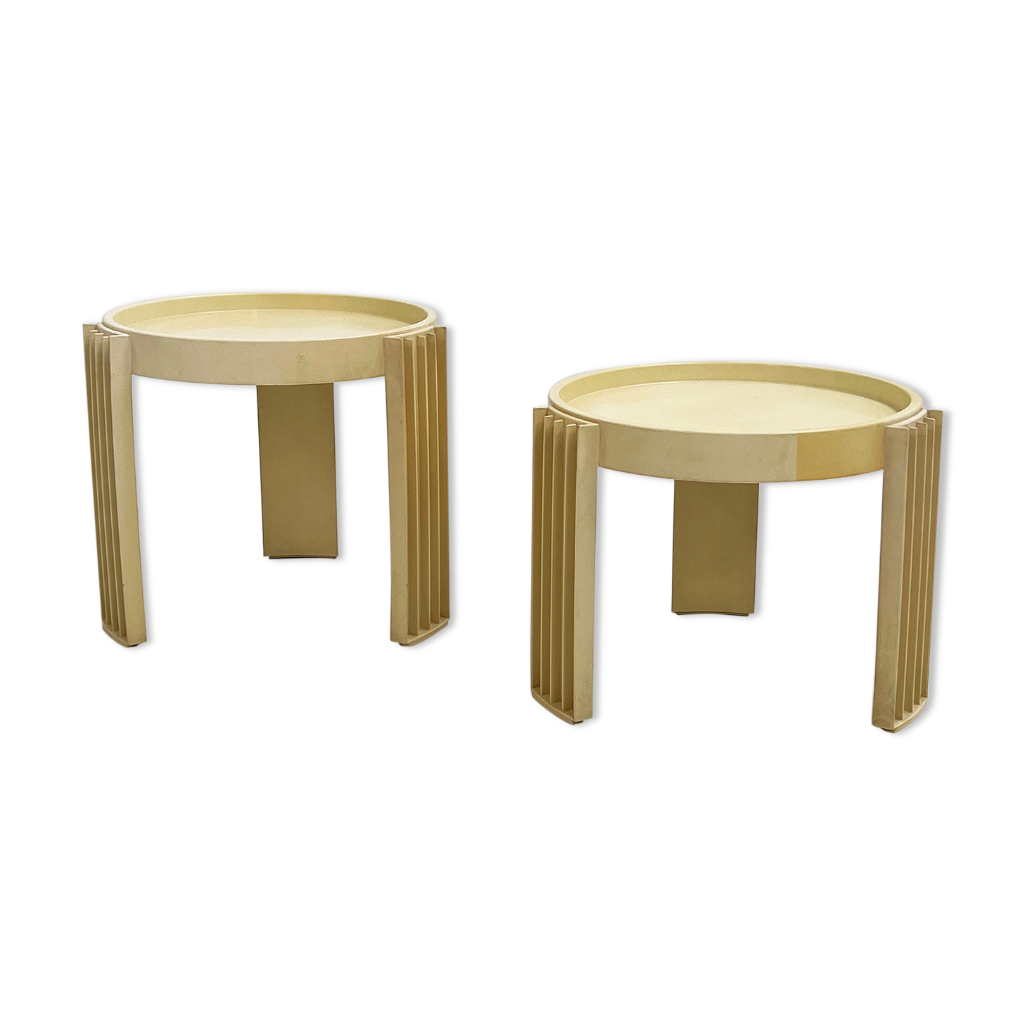 Pair of Marema Side Tables by Gianfranco Frattini for Cassina, 1960s