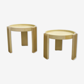 Pair of Marema Side Tables by Gianfranco Frattini for Cassina, 1960s