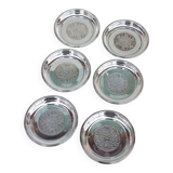 WMF silverplated coasters