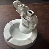 Vintage Ceramic Elephant - Ashtray and Incense Diffuser