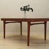 Teak table, Danish design, 1970s, production: Denmark