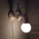 Vintage ceramic wall lamp tap with drop 80