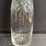 Carafe in cut crystal & silver frame