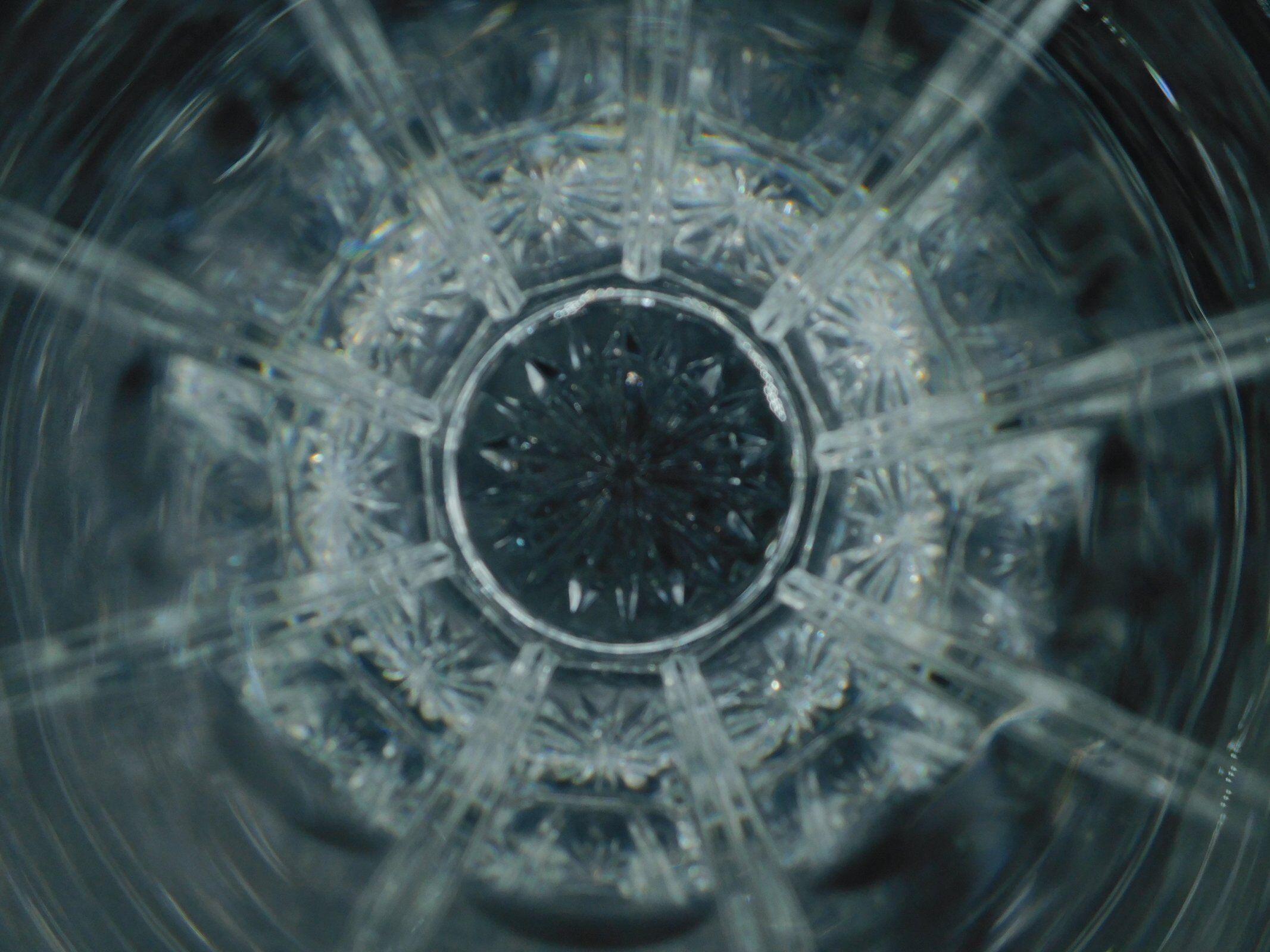 Bergerac solid crystal vase