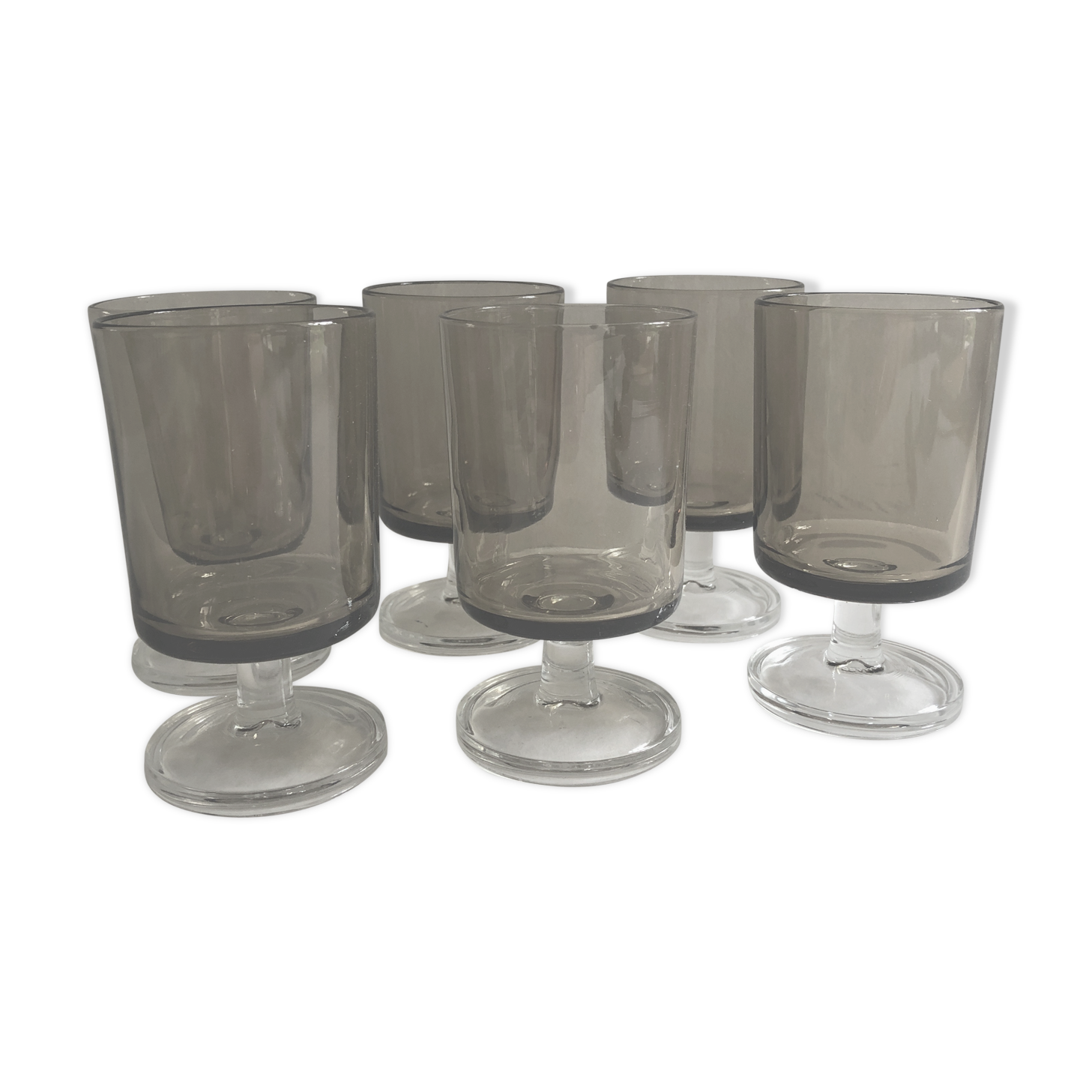 6 Luminarc wine glasses