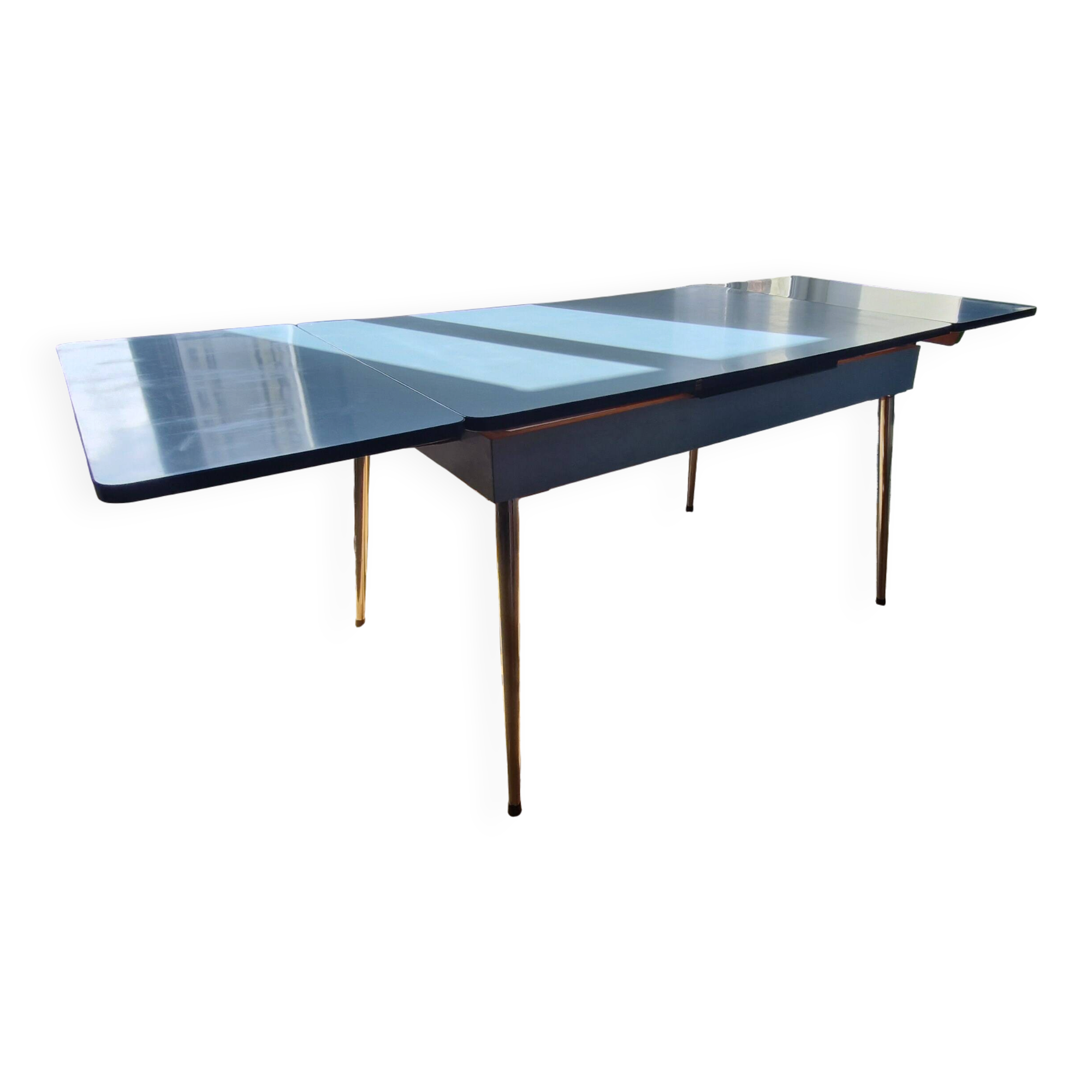 Extensible dining table, formica, 1970s
