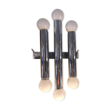 Vintage chrome wall lamp, 1970