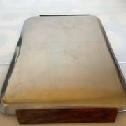 Plateau, plat en métal et bois style scandinave