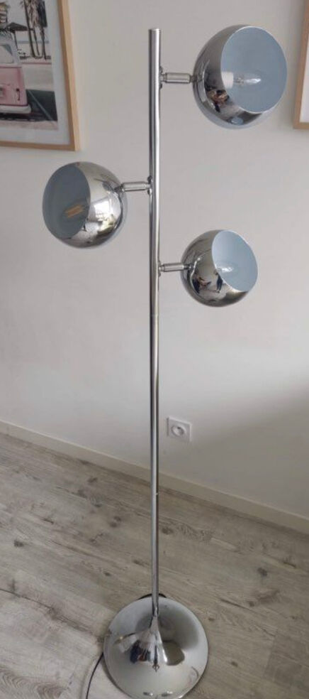 Vintage eyeball floor lamp