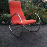 Rocking chair S 826, designed by U. Böhme, Thonet, 1970s