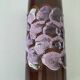 Vase vintage à glaçure volcanique mauve – pièce décorative 60–70’s