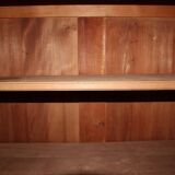 Solid wood cabinet and veneer. early twentieth century