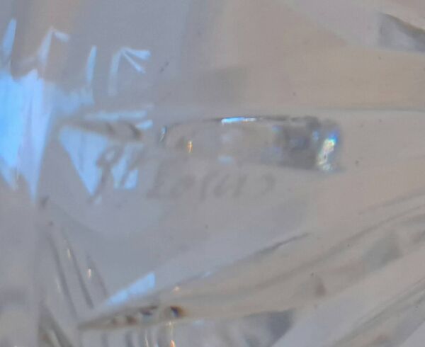 Seau à  Champagne cristal de Saint Louis modèle Tommy