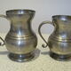 Set of 2 20th century water pitchers