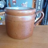 Large mug / Antique stoneware mug