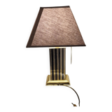 Lampe Le Dauphin doré et argenté