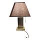 Lampe Le Dauphin doré et argenté