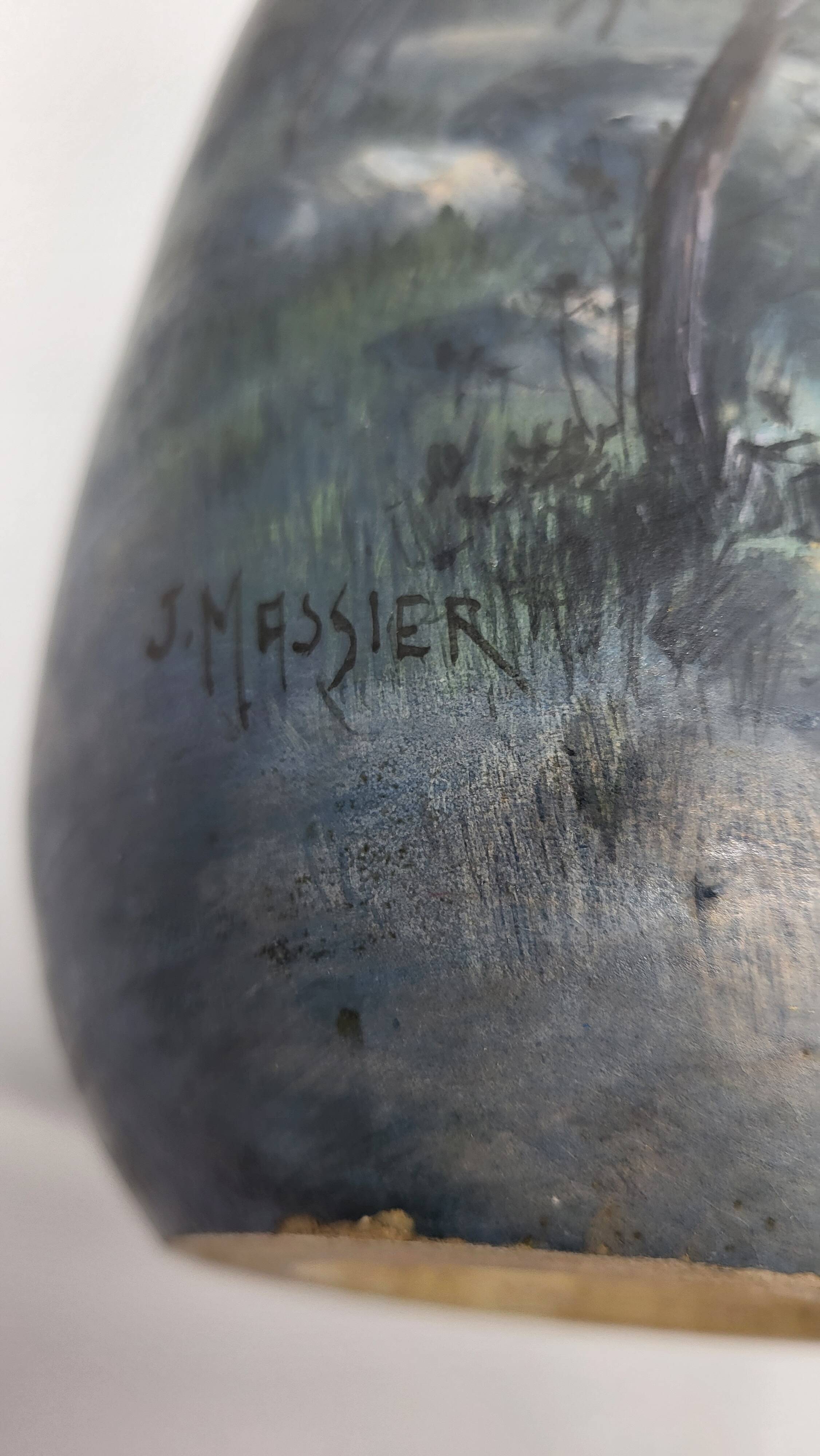 Vase by Jerome Massier, 1900