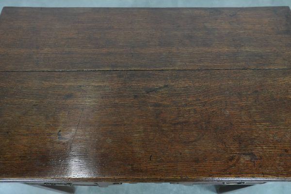 English Antique Lowboy/Side Table Made of Oak from the 18th Century