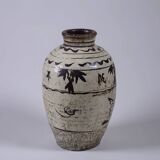 Cizhou - Chinese glazed alcohol jar no. 3