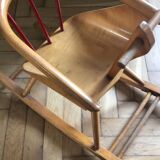 Vintage rocking horse manufacture Baumann