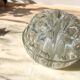 Vintage glass flower pick N4 made in France