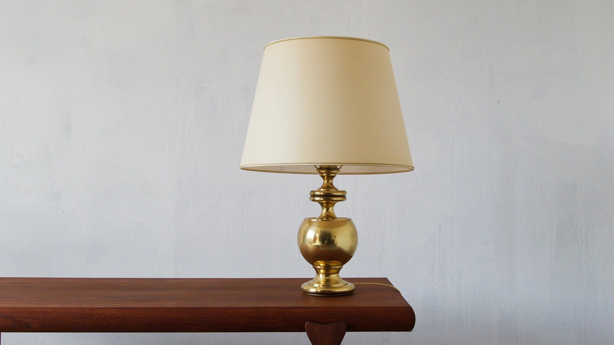 Vintage Brass Table Lamp