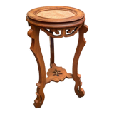 Selette pot holder late nineteenth early twentieth in solid beech style China Far East