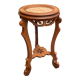 Selette pot holder late nineteenth early twentieth in solid beech style China Far East