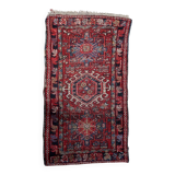 Handmade antique Persian Karajeh rug 2.1' x 3.7' (65cm x 113cm) 1910s - 1С1156